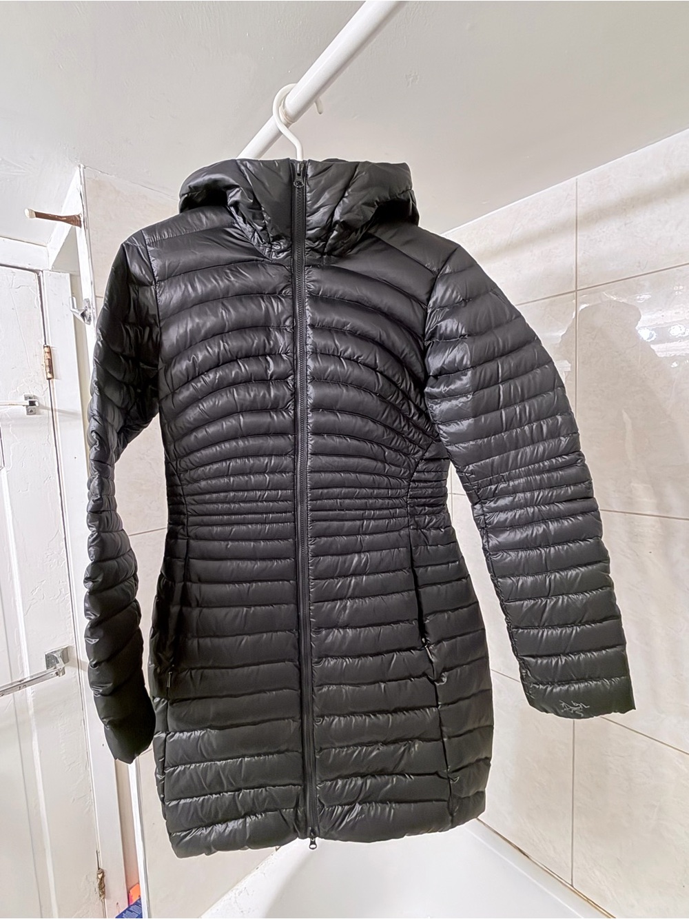 Arc'teryx Black Quilted Nuri Down  Puff Jacket
